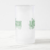 アイルランドの曇らされたガラスのマグ フロストグラスビールジョッキ (中央)