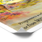 アイルランドの最初のヴィンテージ旅行ポスターを参照 ポスター (角)