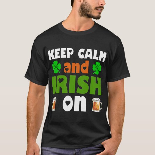 アイルランドの最後のシャムロック Tシャツ (正面)