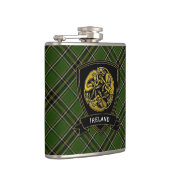 アイルランドの格子縞のケルト人の記号 フラスク (右)