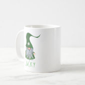 アイルランドの格言のセントパトリックの日の幸運なマグ コーヒーマグカップ (正面左)