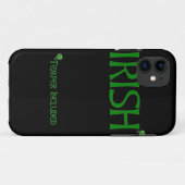 アイルランドの気質を含む Case-Mate iPhoneケース (裏面(横))