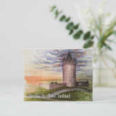 アイルランドの水の色の風景、ドオリン、コークレア ポストカード (スタンド正面)