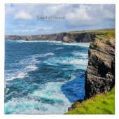 アイルランドの海岸、写真 タイル (正面)