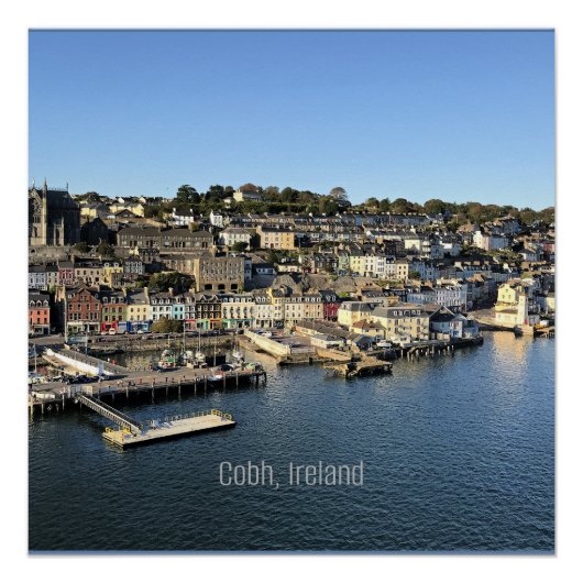アイルランドの海岸、写真、 ポスター (正面)