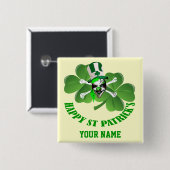 アイルランドの海賊セント・パトリック時代を擬人化 缶バッジ (正面&裏面)