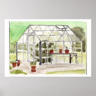 アイルランドの温室の夏2005 ポスター