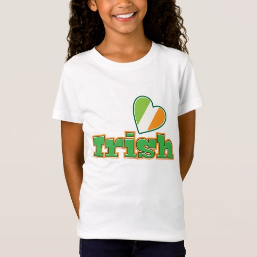 アイルランドの漫画のロゴ Tシャツ (正面)