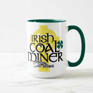 アイルランドの炭鉱夫 マグカップ