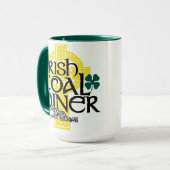 アイルランドの炭鉱夫 マグカップ (正面左)