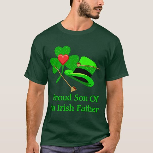 アイルランドの父 Tシャツ (正面)