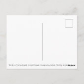 アイルランドの牛、ケリーのリングや輪、アイルランドのはがき ポストカード (裏面)