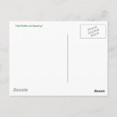 「アイルランドの猟犬の挨拶」 ポストカード (裏面)