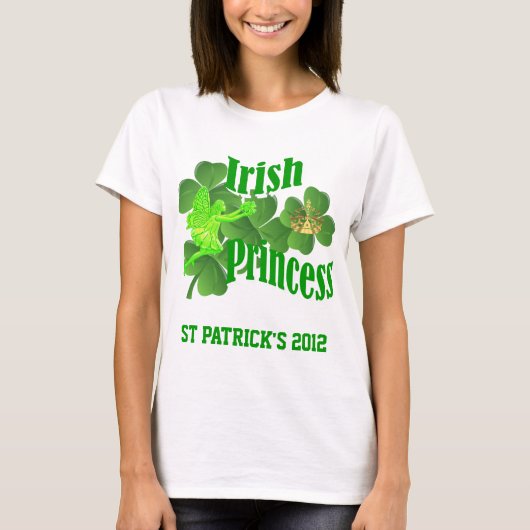 アイルランドの王女および妖精 Tシャツ (正面)