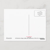 アイルランドの田舎の生活はがき ポストカード (裏面)