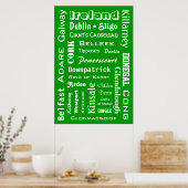 アイルランドの町と場所のポスター ポスター (キッチン)