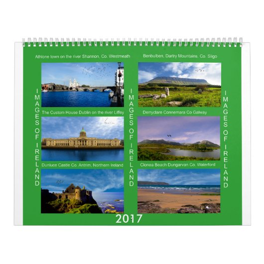アイルランドの画像カレンダー2017 カレンダー (カバー)