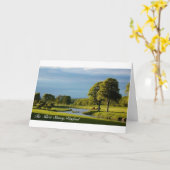 アイルランドの画像グリーティングカード カード (黄色い花)