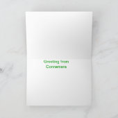 アイルランドの画像グリーティングカード カード (内部)