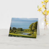 アイルランドの画像グリーティングカード カード (黄色い花)