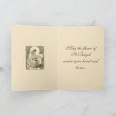 アイルランドの白いコー (聖ブリギッド) の守護聖人 カード (内部)