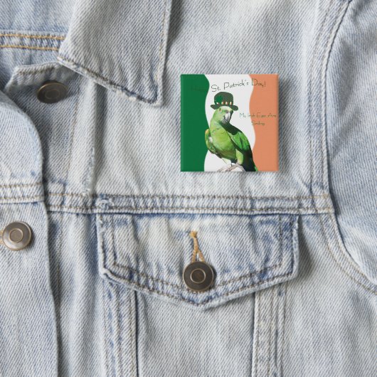 アイルランドの目の微笑ボタン 缶バッジ (インサイチュ)