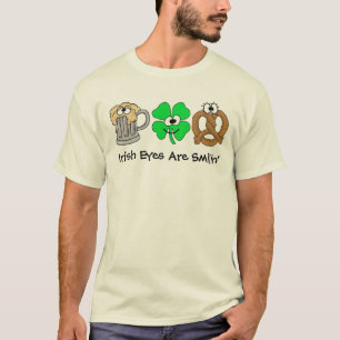 アイルランドの目はSmilinのおもしろTシャツです Tシャツ