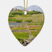 アイルランドの石垣 セラミックオーナメント (左)