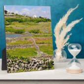 アイルランドの石垣 フォトプラーク (側面)