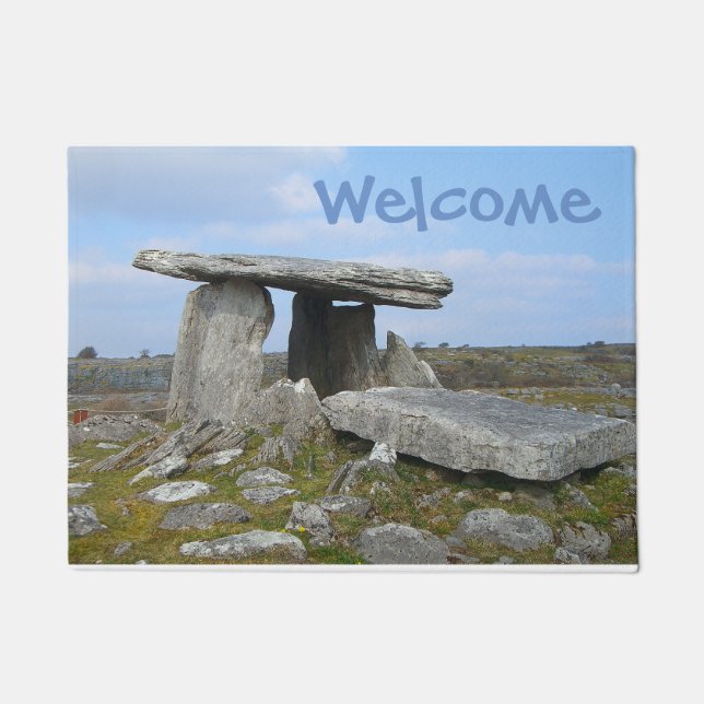 アイルランドの石碑 ドアマット (正面)