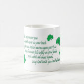 アイルランドの祈りの言葉のマグ コーヒーマグカップ (中央)