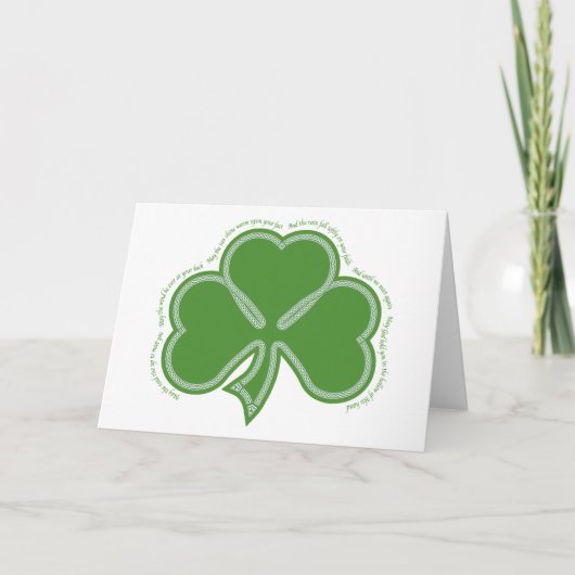 アイルランドの祈り カード (正面)