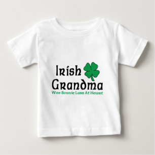 アイルランドの祖母のTシャツ ベビーTシャツ