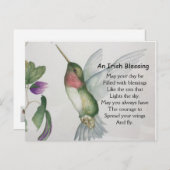 アイルランドの祝福　コウテンチョウの勇気 ポストカード (正面/裏面)