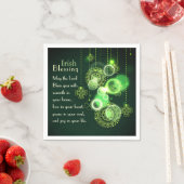アイルランドの祝福、主よ、あなたの魂に平穏を スタンダードカクテルナプキン (インサイチュ)