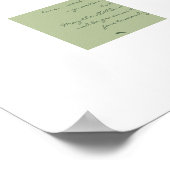 アイルランドの祝福 - 常に近くに守護天使が ポスター (角)