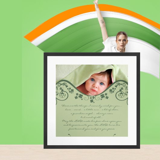 アイルランドの祝福 - 常に近くに守護天使が ポスター