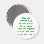 アイルランドの祝福　未来の最も悲しい日々が マグネット (正面/裏面)