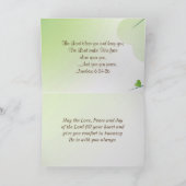 アイルランドの祝福 神の保護の恵みがあなたを守ります カード (内部)