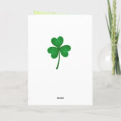 アイルランドの祝福　道はあなたに会いに昇りますように カード (裏面)