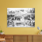 アイルランドの立ち退き義務 キャンバスプリント (インサイチュ (リビング))