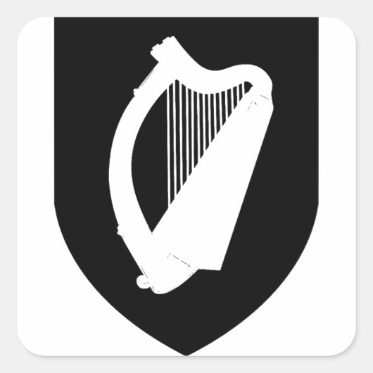 アイルランドの紋章 スクエアシール (正面)