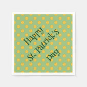 アイルランドの紙ナプキンのためのクテイ運 スタンダードカクテルナプキン (正面)