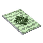 アイルランドの結び目のノート ノートブック (右側)