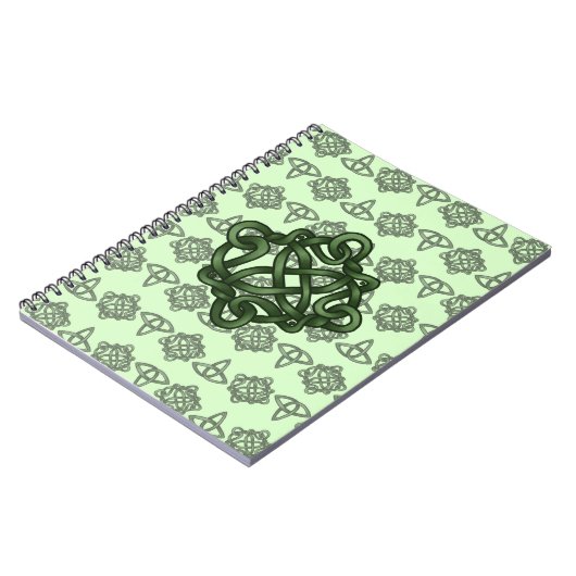 アイルランドの結び目のノート ノートブック (左側)