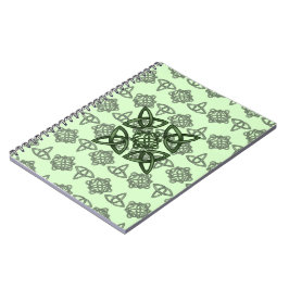 アイルランドの結び目及び三デザインのノート ノートブック