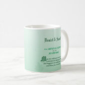 アイルランドの結婚式おめでとう祝福 コーヒーマグカップ (正面右)