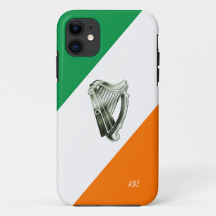 アイルランドの緑のクロムハープのiPhone 5の箱の旗 iPhone 11 ケース