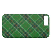 アイルランドの緑のタータンチェックのiPhone 7のプラスの場合 Case-Mate iPhoneケース (裏面(横))