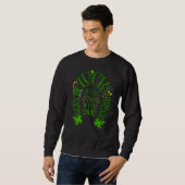アイルランドの聖パディーズの日の運 スウェットシャツ (正面フル)